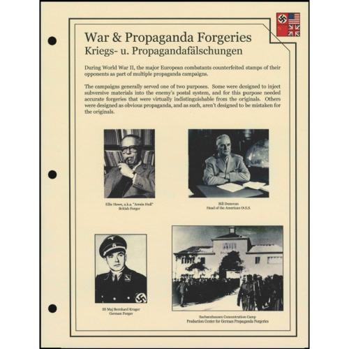 WWII. Военная пропаганда. Иллюстрированные листы *PDF