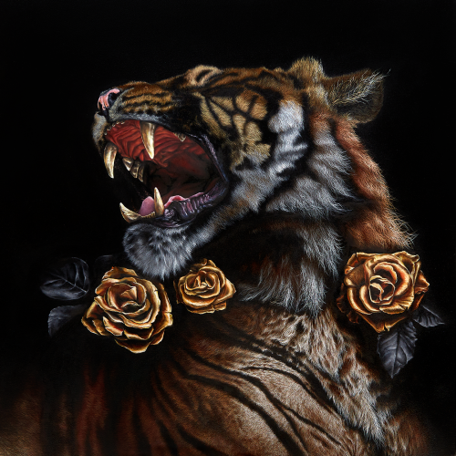 Картина "Тигриный экстаз"
