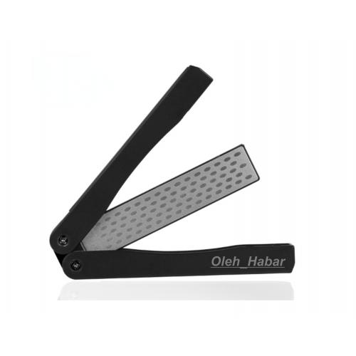 Алмазне точило для ножів 2в1. Складна точилка метелик (зернистість 400 #, 600 #) (1561)