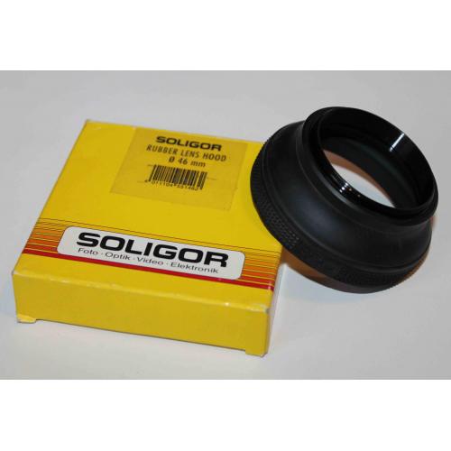 Бленда Soligor Rubber Lens hood 46 mm резиновая (№2659)