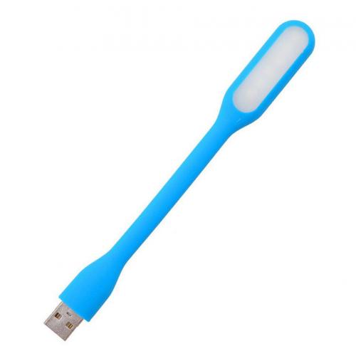 Гнучка USB-лед лампа (блакитна) (1541)