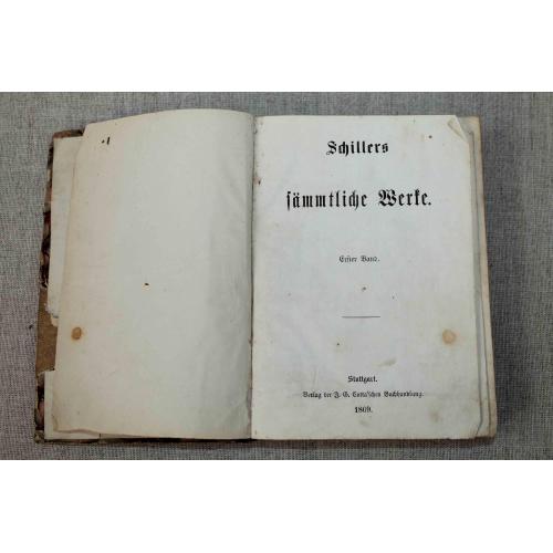 Книга Schillers Sämmtliche Werke 1869