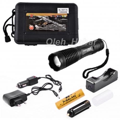 Ліхтарик ручний BL-1837-T6 Zoom. Повна комплектація (1752)