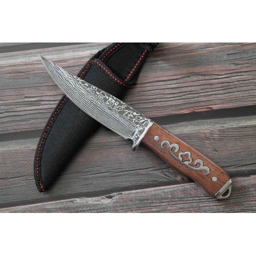 Охотничий нож Дамаск 21.5 cm (1140)