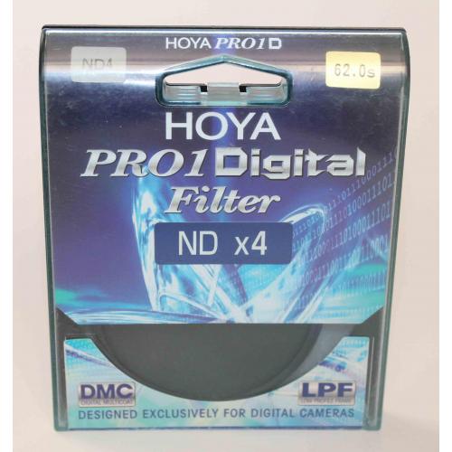 Светофильтр Hoya Нейтрально серый ND4 Pro1 Digital 62 mm (№2706)