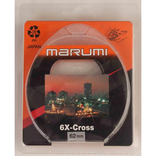 Светофильтр Marumi 6X-Cross 62 mm (№2703)