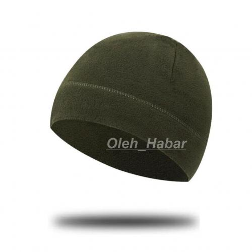 Шапка флісова тактична. Колір хакі (1731)