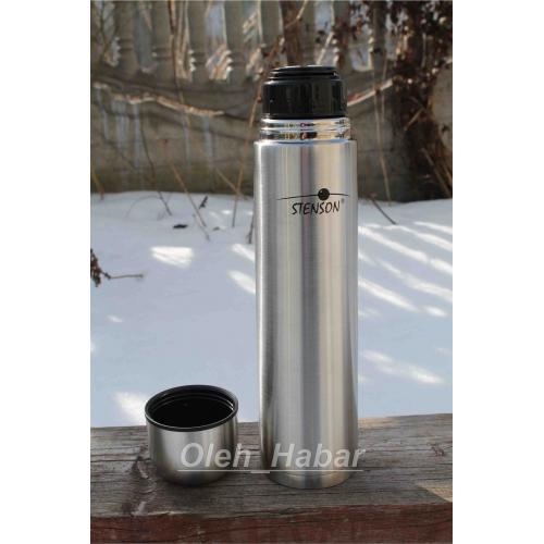 Термос із нержавіючої сталі 750 мл з чохлом (1204)