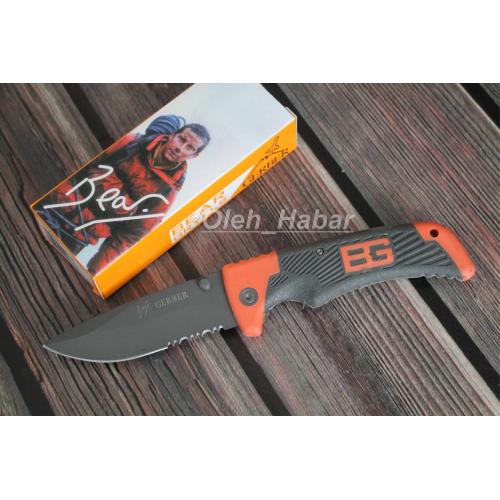 Туристичний Складний ніж з серрейтором Gerber Bear Grylls (1033)