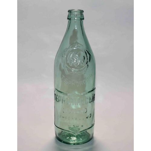 Ювілейна пляшка з пива Тернопільське пиво. Тернополю 450 років (9227)