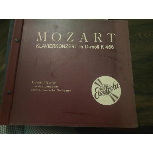 Старинные пластинки Моцарт 1930-1940 годов