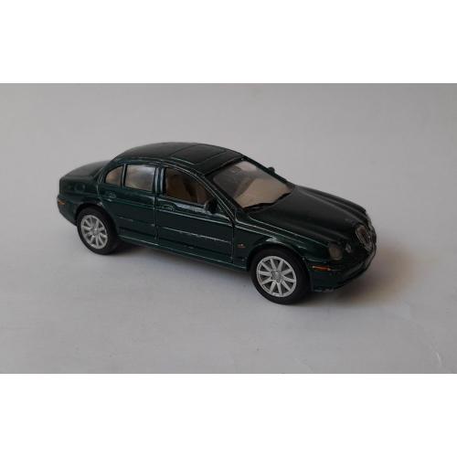 Модель Jaguar S-Type, WELLY, номерная, масштаб 1:43