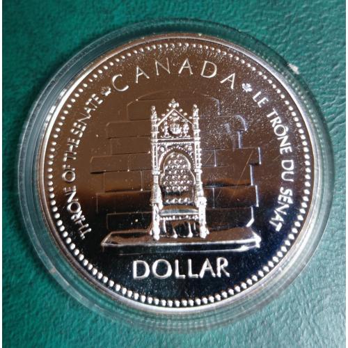 Канада один доллар 1977 год серебро