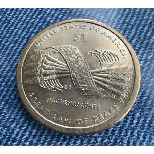 США 1 доллар сакагавеи -Р- 2010 год