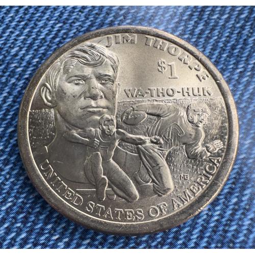 США 1 доллар сакагавеи -Р- 2018 год