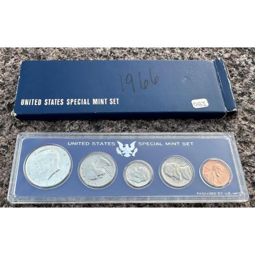 США 50 центов Кеннеди 1966 серебро набор монет 