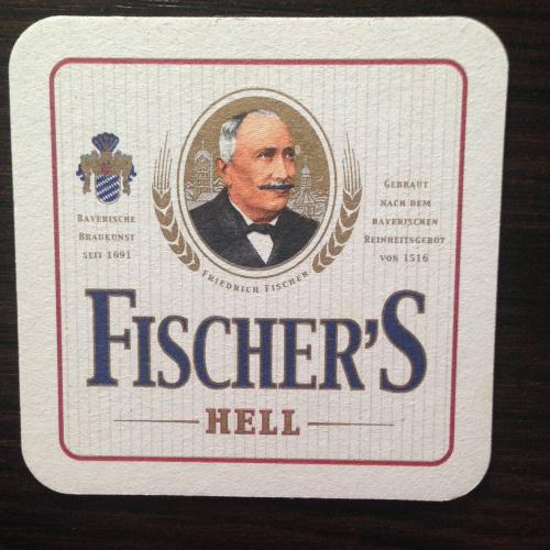 Бирдекель. Fischer'S. Hell.