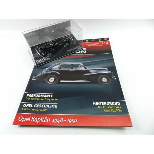 Opel Kapitan 1948-1950 #13 1:43 Eaglemoss Opel Collection IXO