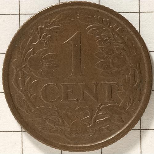1 цент 1941 рік Нідерланди 