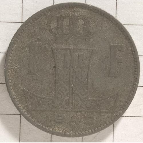 1 франк 1942 рік Бельгія 