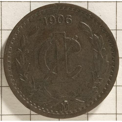 1 сентаво 1906 рік Мексика 