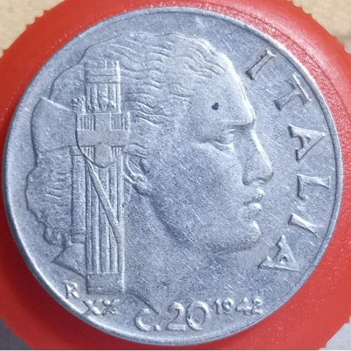 20 чентезимо 1942 рік Італія