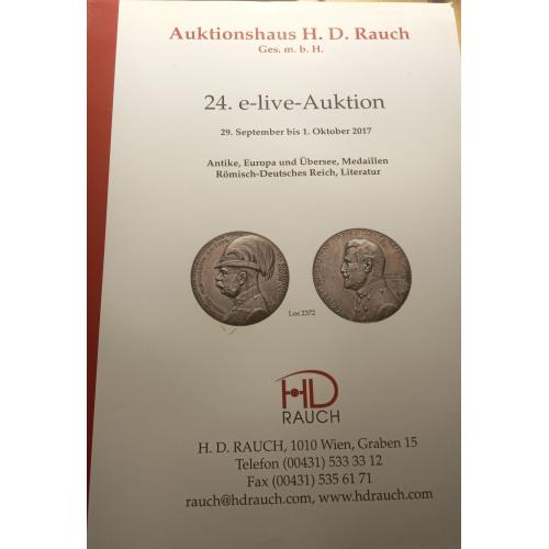 Auktionshaus H.D. Rauch 1.10..2017