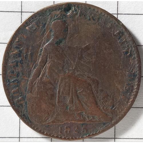 Фартинг 1826 рік Велика Британія
