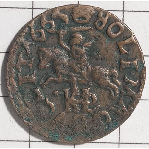 Солід 1665 рік Річ Посполита