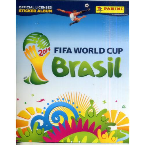 Альбом для стикеров Panini чемпионат мира по футболу Бразилия 2014