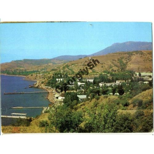 Алушта Пляж в поселке Малореченское 25.09.1980 ДМПК прошла почту