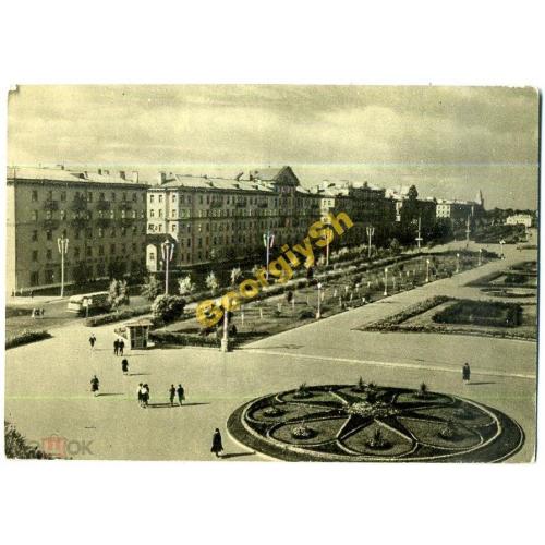 Астрахань Площадь имени В.И. Ленина 1963  