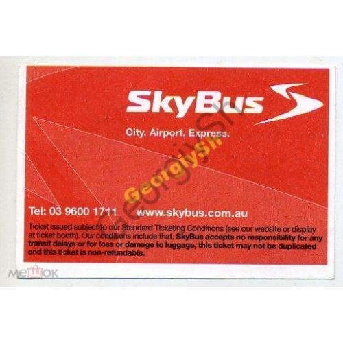 Австралия Билет Автобус Экпресс Сидней Аэропорт  