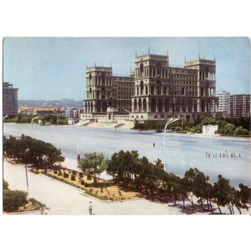 Азербайджанская ССР Баку Дом правительства 13.03.1972 ДМПК в23-01