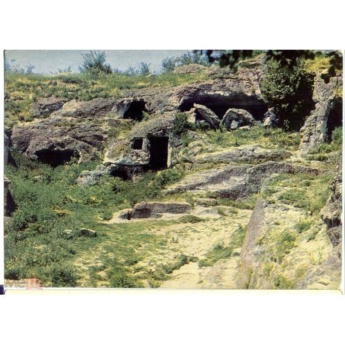 Бахчисарай Пещерный город Чуфут-Кале 11.06.1968 ДМПК в7-1  