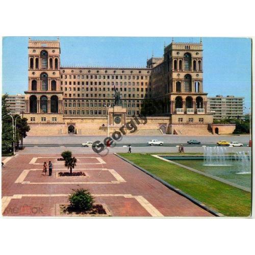 Баку Дом правительства 1981  