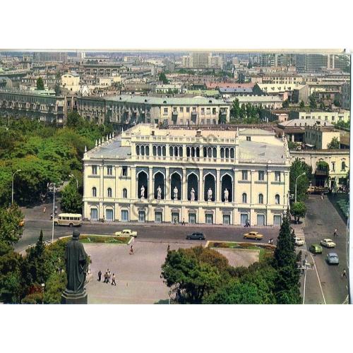 Баку Вид на музей Низами 1981 фото Рубенчика  