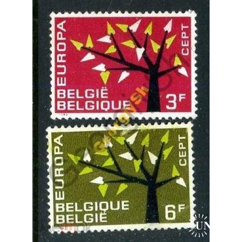Бельгия Europa-CEPT 1962 2 марки MNH  