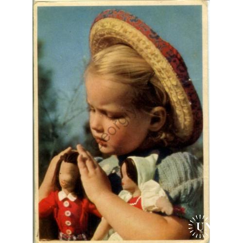 Девочка с куклами 1235 Германия  