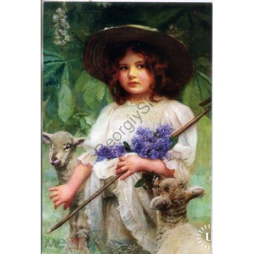 Девочка с овечками - английский стиль 2012 Литера Нова  