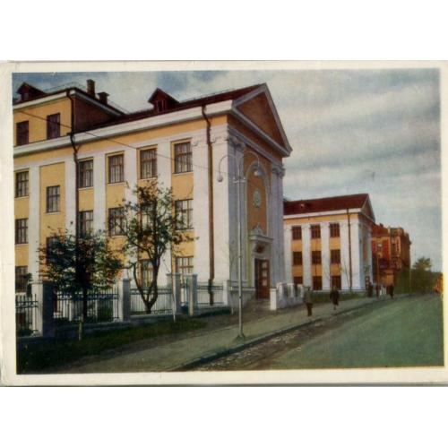 Дрогобыч Средняя школа №4 24.06.1959 фото Бакман 
