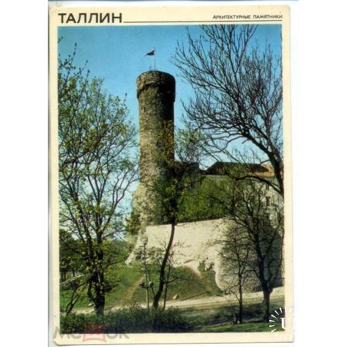 Эстонская ССР Таллин Башня Длинный Герман 1980 изд. Аврора в7-4 чистая  