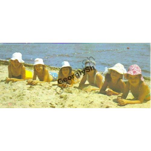 Евпатория Дети на пляже - евроформат  