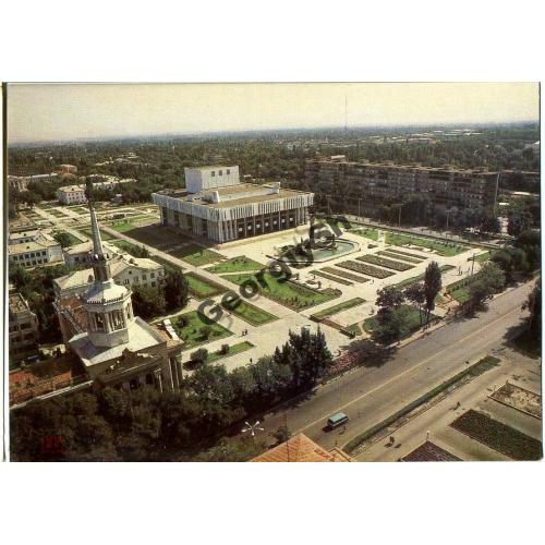 Фрунзе / Бишкек / Площадь Советская 1984  