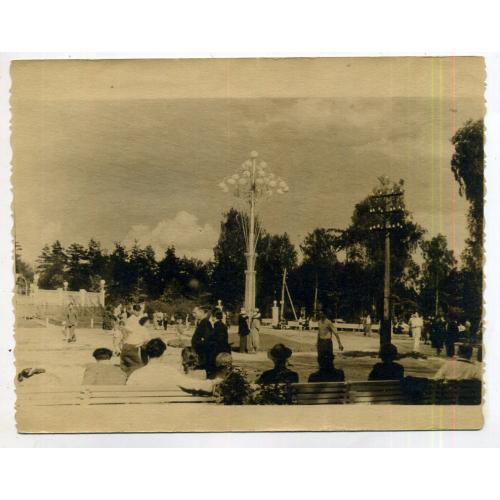 Харьков парк Горького площадь у танцплощадки 12,7х16 см  