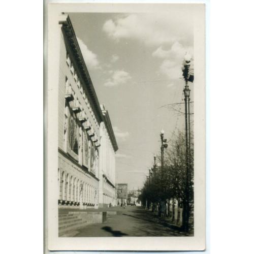 Харьков Площадь Дзержинского магазин Подарки гостиница Харьков 1958 год 9х14 см