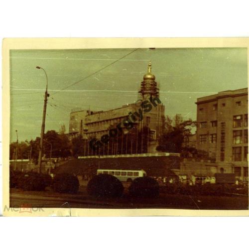 Харьков Реставрация Успенского собора 10,5х15 см  цветная фотография
