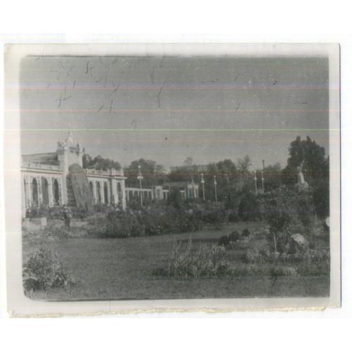 Харьков улица Сумская, розарий, памятник И.В. Сталину 8,8х11,4 см  в2