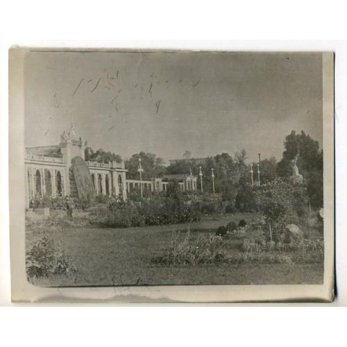 Харьков улица Сумская, розарий, памятник И.В. Сталину 8,8х11,4 см  