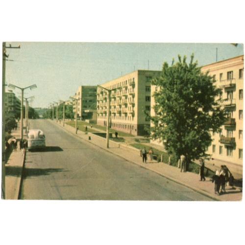 Хмельницкий улица Фрунзе 1968 Радянська Украина фото Мусин